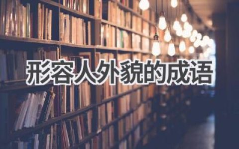 形容人外貌的成语