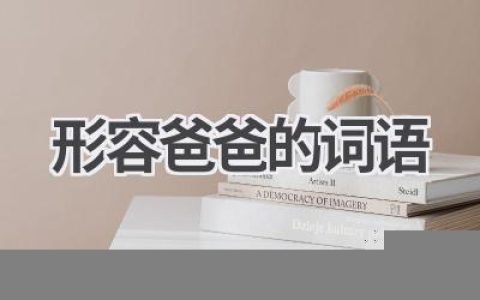 形容爸爸的词语