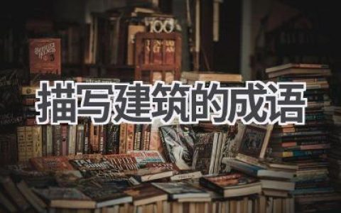描写建筑的成语