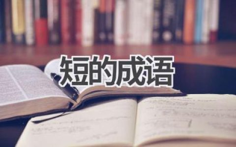 短的成语