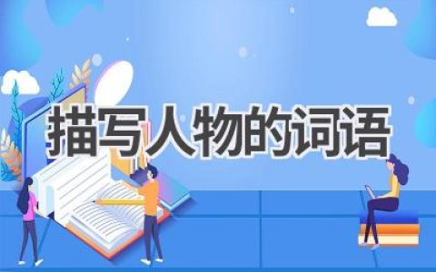 描写人物的词语