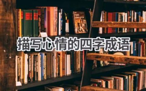 描写心情的四字成语
