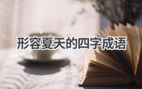 形容夏天的四字成语
