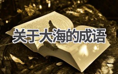 关于大海的成语