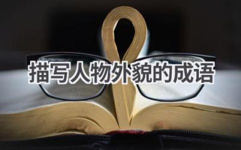 描写人物外貌的成语