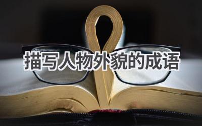 描写人物外貌的成语