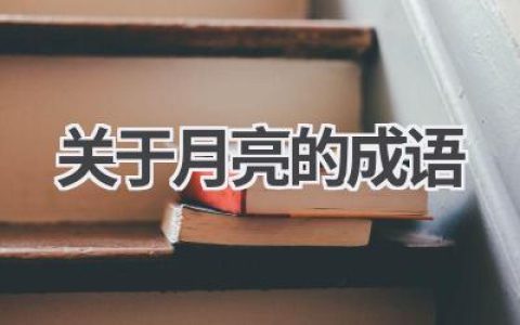 关于月亮的成语