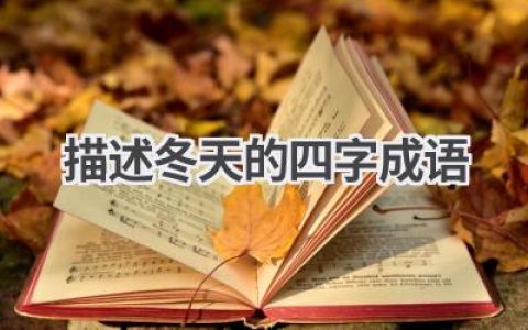 描述冬天的四字成语