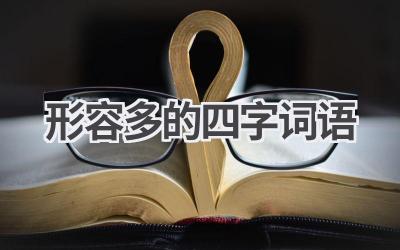 形容多的四字词语