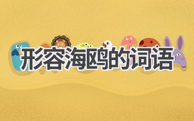 形容海鸥的词语