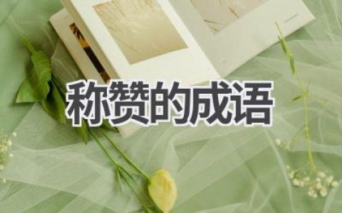 称赞的成语