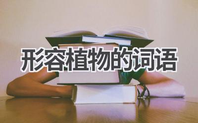 形容植物的词语