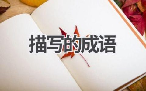 描写的成语