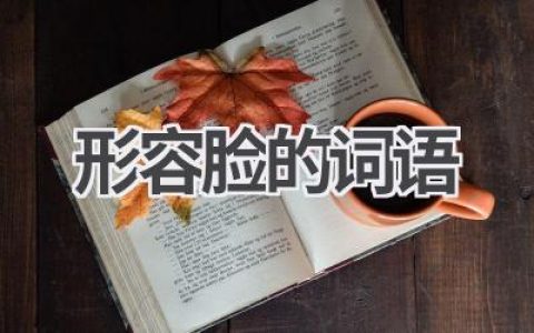 形容脸的词语