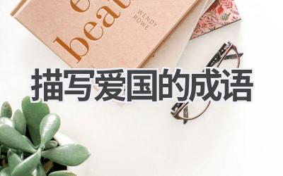 描写爱国的成语