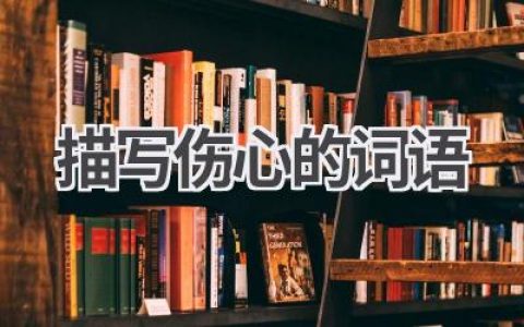 描写伤心的词语