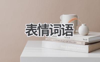 表情词语