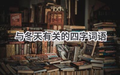 与冬天有关的四字词语