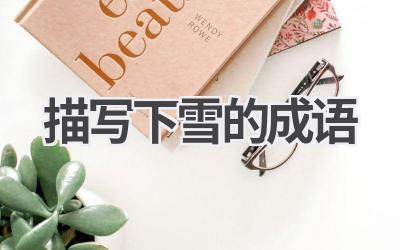 描写下雪的成语