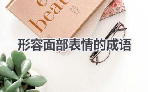 形容面部表情的成语