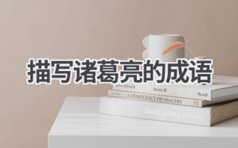 描写诸葛亮的成语