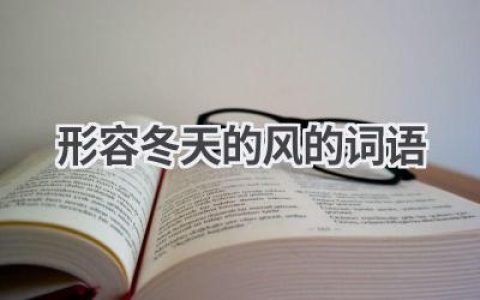 形容冬天的风的词语