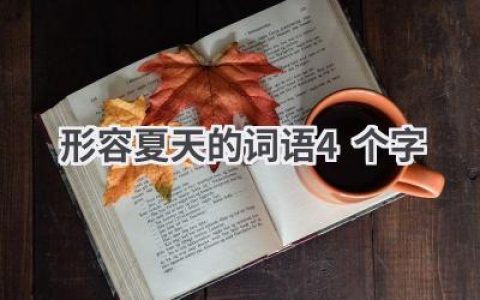 形容夏天的词语4个字