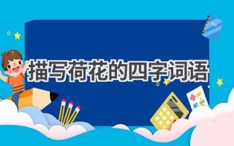 描写荷花的四字词语