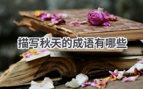 描写秋天的成语有哪些