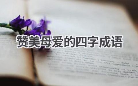 赞美母爱的四字成语