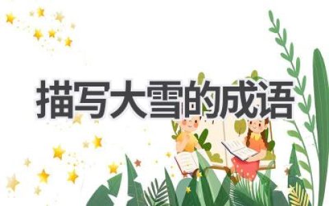 描写大雪的成语