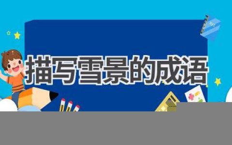 描写雪景的成语