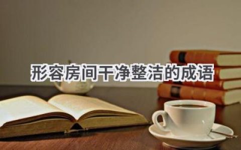 形容房间干净整洁的成语