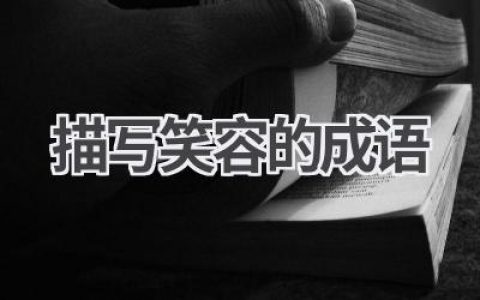 描写笑容的成语