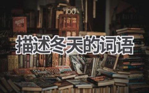 描述冬天的词语