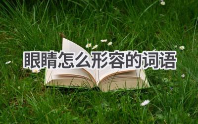 眼睛怎么形容的词语