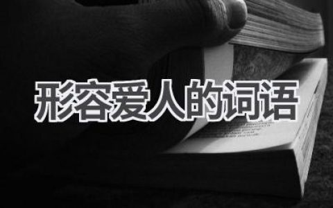 形容爱人的词语
