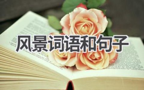 风景词语和句子