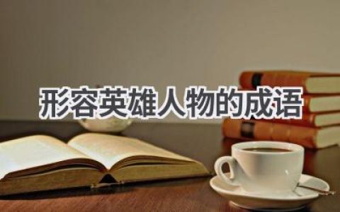 形容英雄人物的成语