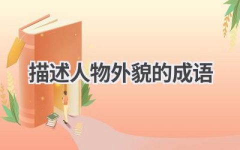 描述人物外貌的成语