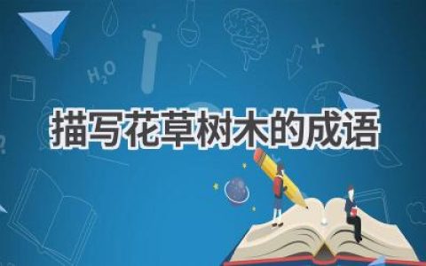 描写花草树木的成语