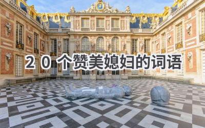 20个赞美媳妇的词语