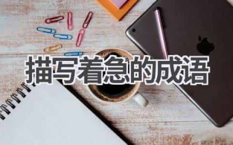 描写着急的成语