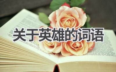 关于英雄的词语