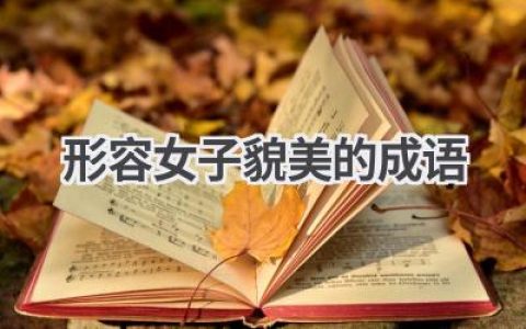 形容女子貌美的成语