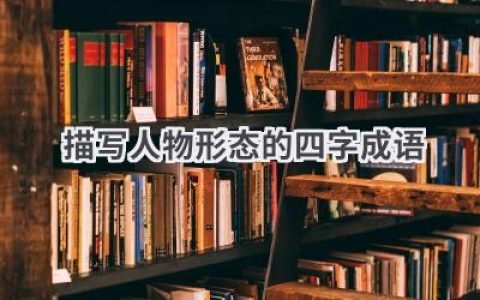 描写人物形态的四字成语