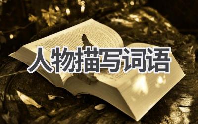 人物描写词语