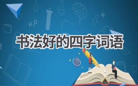 书法好的四字词语