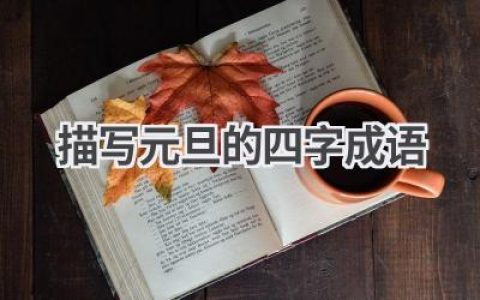 描写元旦的四字成语