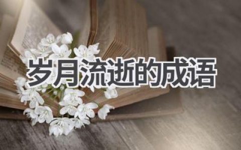 岁月流逝的成语